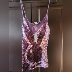Vintage playboy sequence tank top